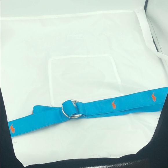 Ralph Lauren Men’s embroided Polo All Over Belt - Picture 8 of 9